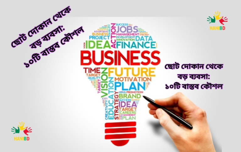 ছোট দোকান থেকে বড় ব্যবসা: ১০টি বাস্তব কৌশল